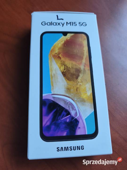 Galaxy M15 5G nowy 6 mscna gwarancji
