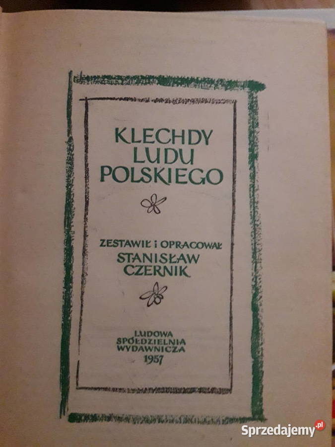 Klechdy ludu polskiego Czernik Warszawa