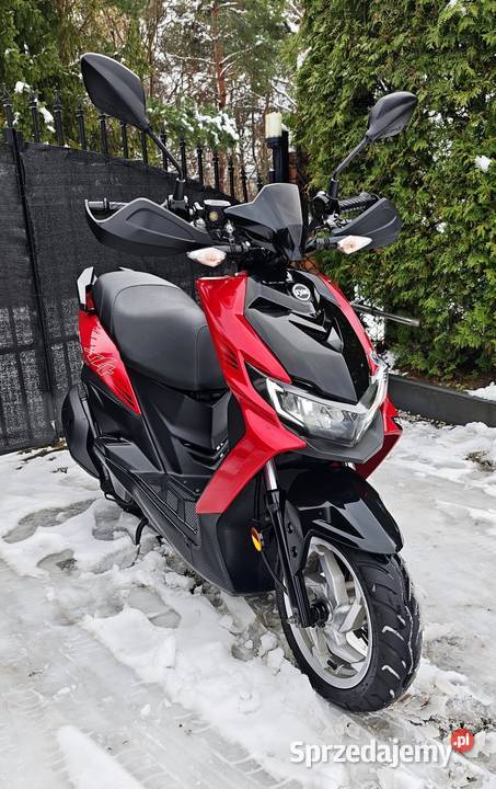 Skuter Sym Jet 4 RX 50cc 2022r 2900 FULL LED Łask sprzedam