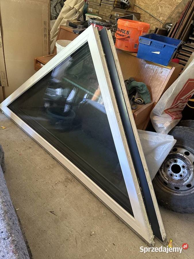 Okna trójkątne antracyt Nowy Targ