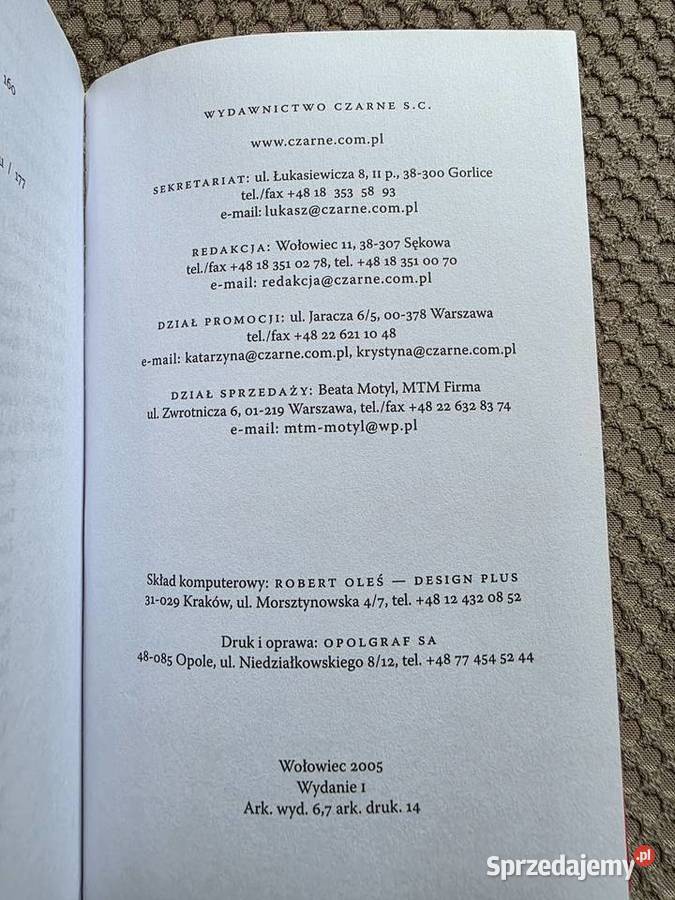 Dziewczyna z Buenos Anna E Kamieniecka ISBN 8389755378 Kraków sprzedam