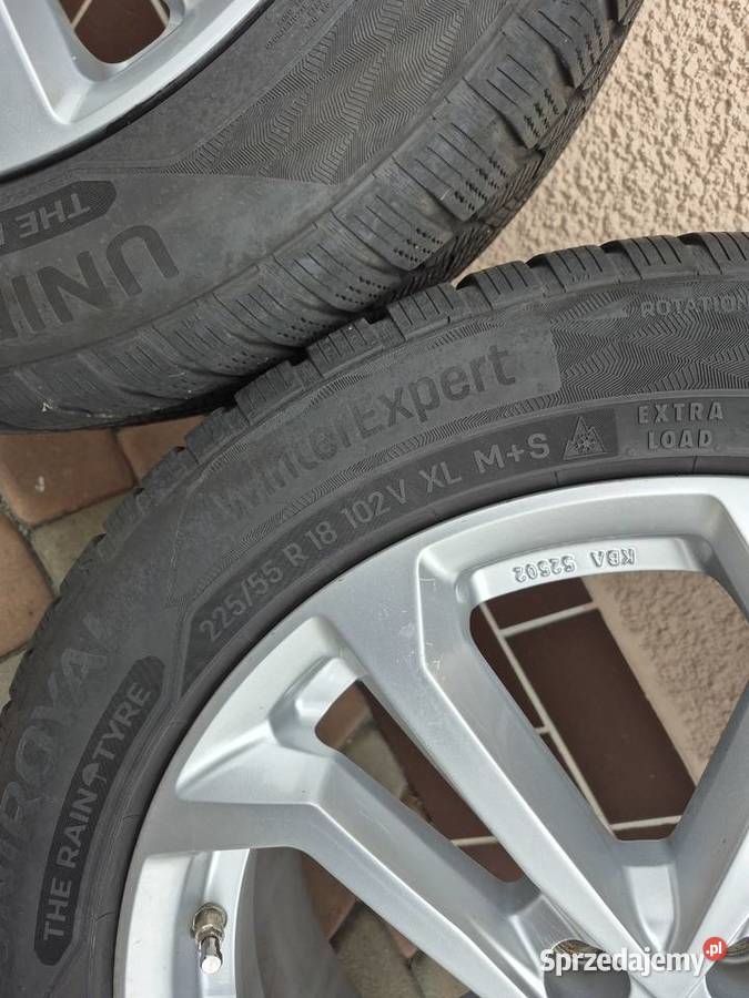 Sprzedam koła alu 18 z oponami zima IDEALNE do sprzedam