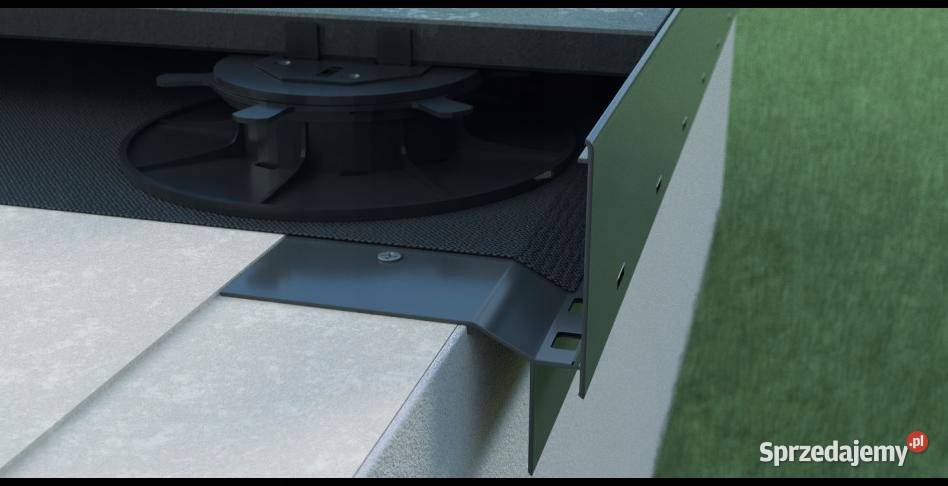 Profil okapowy na tarasy wentylowane Renoplast mazowieckie Warszawa