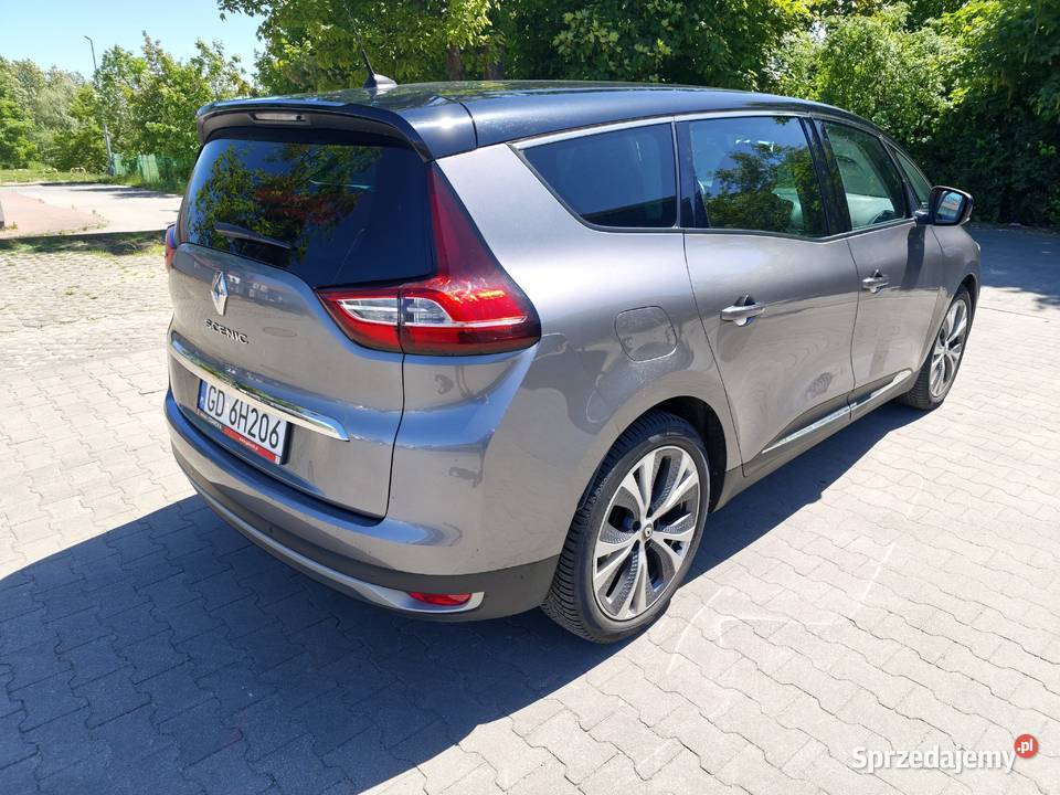 Renault Grand Scenic IV 2018 13tce 140 manual światła przeciwmgielne Gdańsk