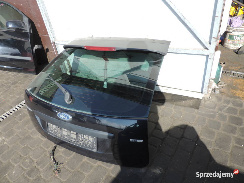 FORD FOCUS MK2 II HB 5D KLAPA BAGAŻNIKA KOLOR F3 Części samochodowe Nowy Sącz sprzedam