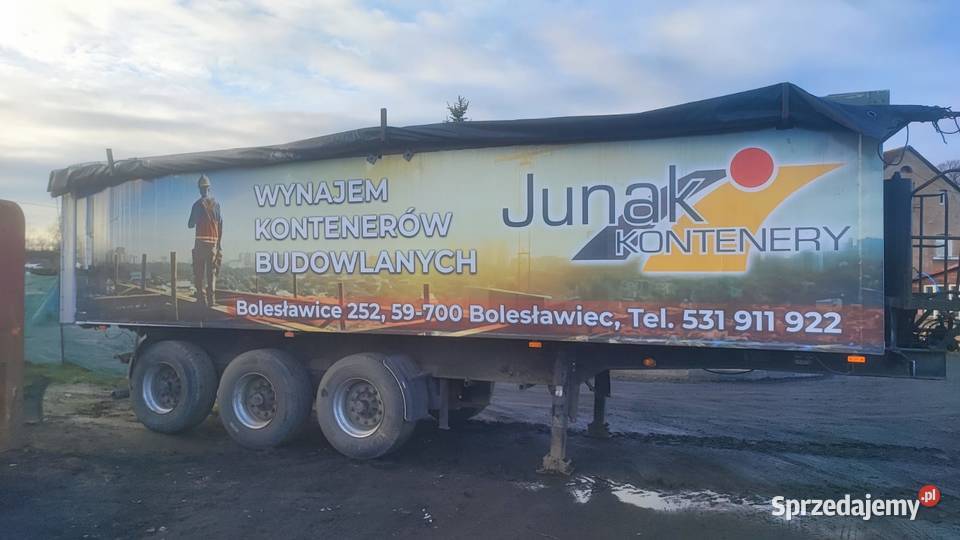 Zremb NW 3021 Wywrotka 36m3 Oś podnoszona Klapo sprzedam