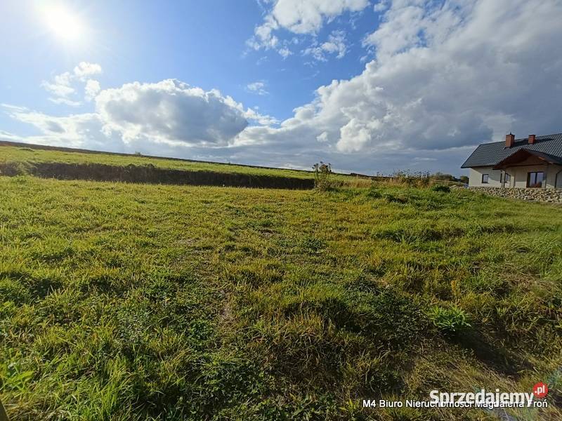 Słoneczna widokowa działka w Jasienicy Rosielnej 27m Jasienica Rosielna