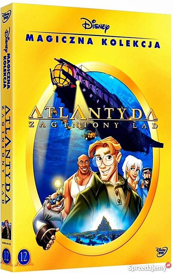ATLANTYDA ZAGINIONY LĄD MAGICZNA KOLEKCJA DISNEY DVD
