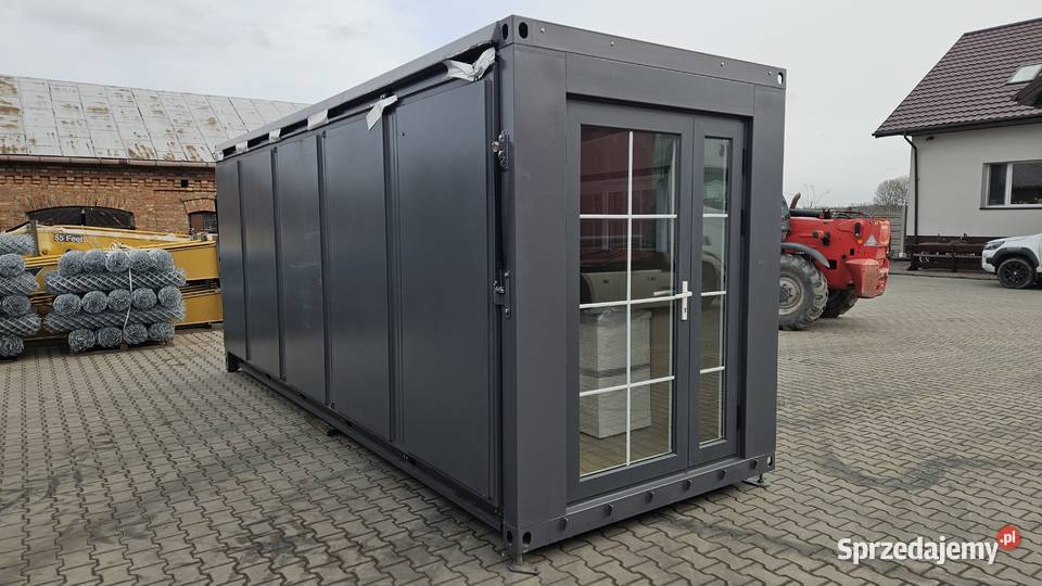 Domek kontenerowy 36 m2 letniskowy WC prysznic Sochaczew