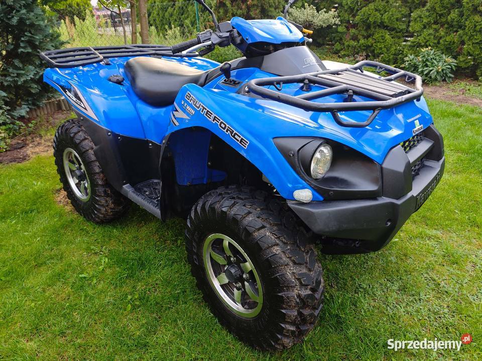 Kawasaki Brute Force KVF 750 zarejestrowany Nowe Miasto Lubawskie