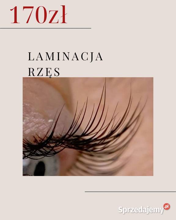 Laminacja rzęs Gliwice sprzedam