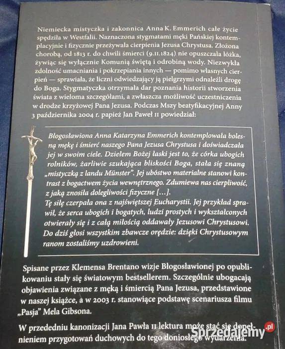 Pasja według objawień bł Anny Katarzyny Emmerich Pozostałe