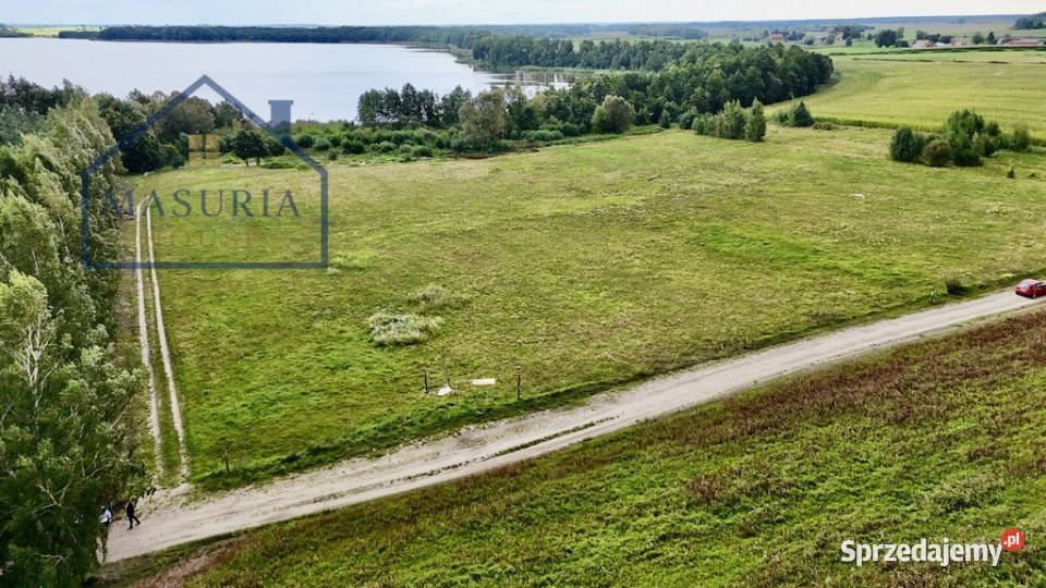 Ostatnie działki z linią brzegową do j Ewingi warmińsko-mazurskie Półwieś