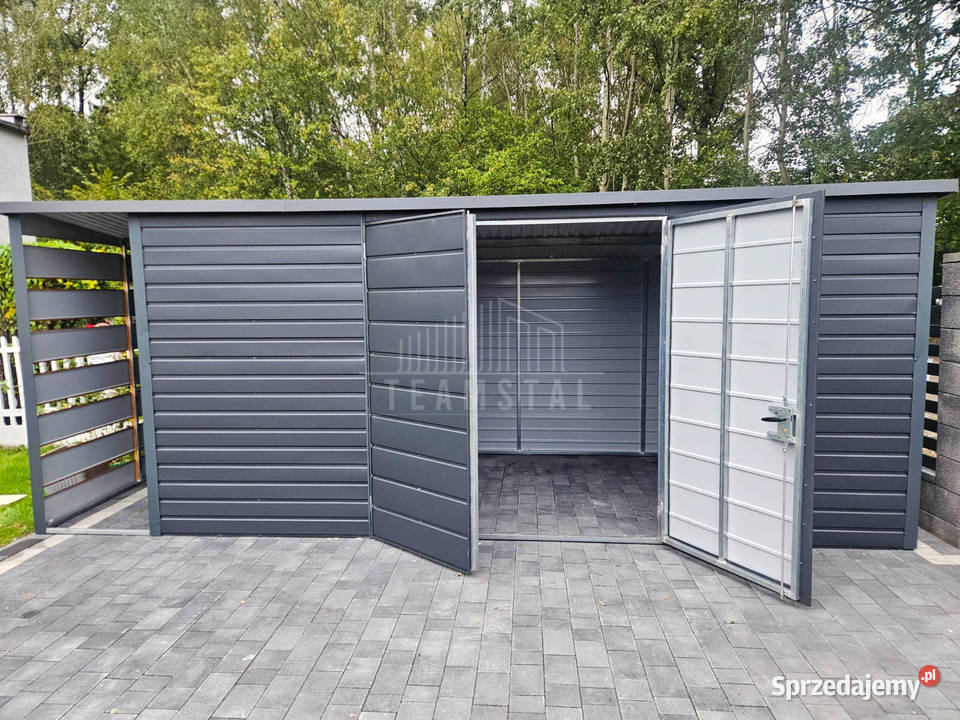 Schowek Domek Ogrodowy 5x2m wiata 08x2m Brama Olsztyn