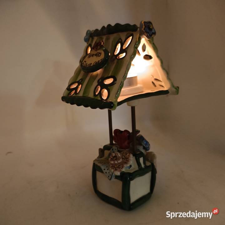 Porcelanowy świecznik warmińsko-mazurskie