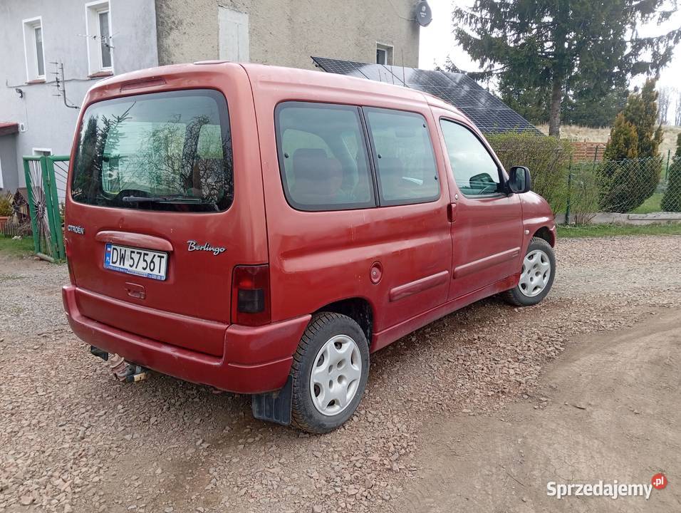 Citroen Berlingo 19D 5osób hak Wałbrzych