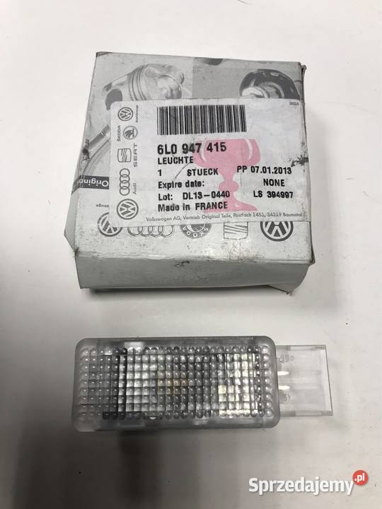 Led lampki wnetrza bagażnik nogi seat Skoda Audi Rok produkcji 2013 śląskie Kozy