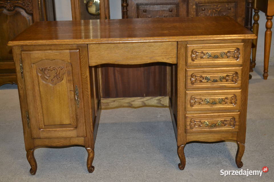 biurko ludwikowskie gabinetowe Meble Będzin