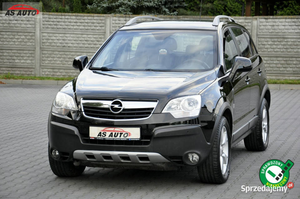 Opel Antara 24i140LPG4x4RelingiI czarny mazowieckie Węgrów