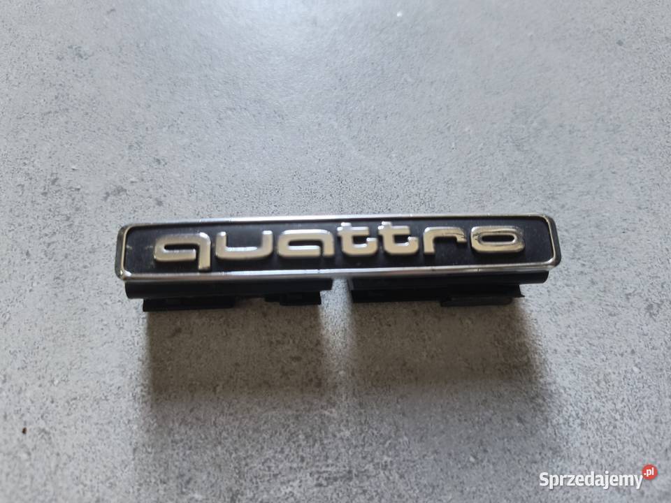 Znaczek quattro w grill A3 8V podkarpackie Ropczyce sprzedam