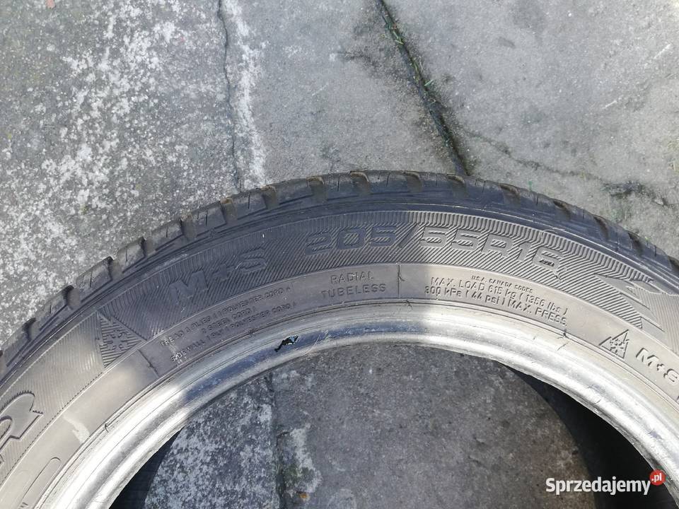 Sprzedam 4 opony Goodyear Ultra Grip 7 20555R16 mazowieckie Zielonka
