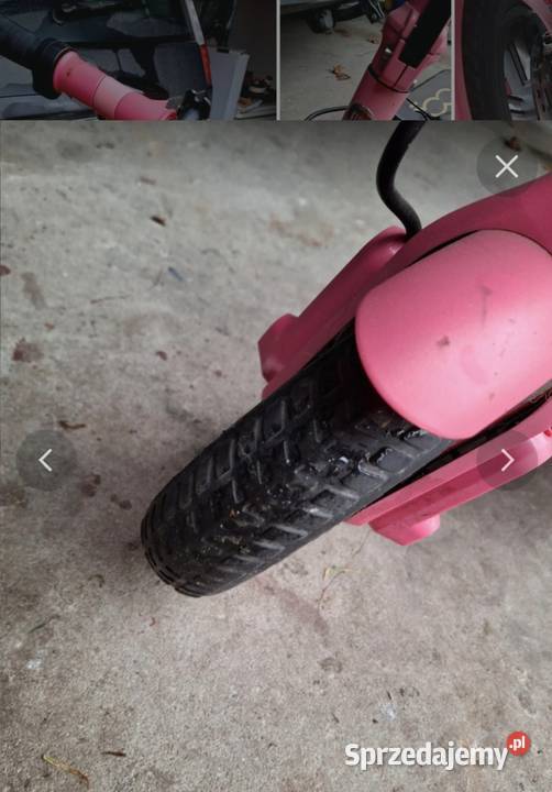 Hulajnoga elektryczna fiat f500 różowa Ostrów Mazowiecka