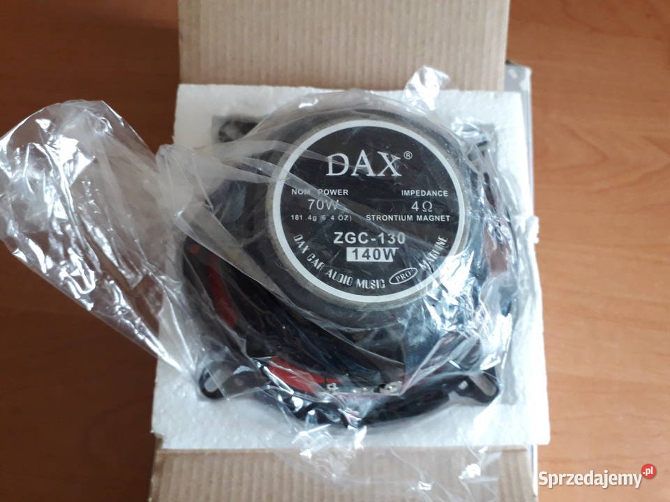 Głośniki samochodowe DAX ZGC 130 130 i 135 mm