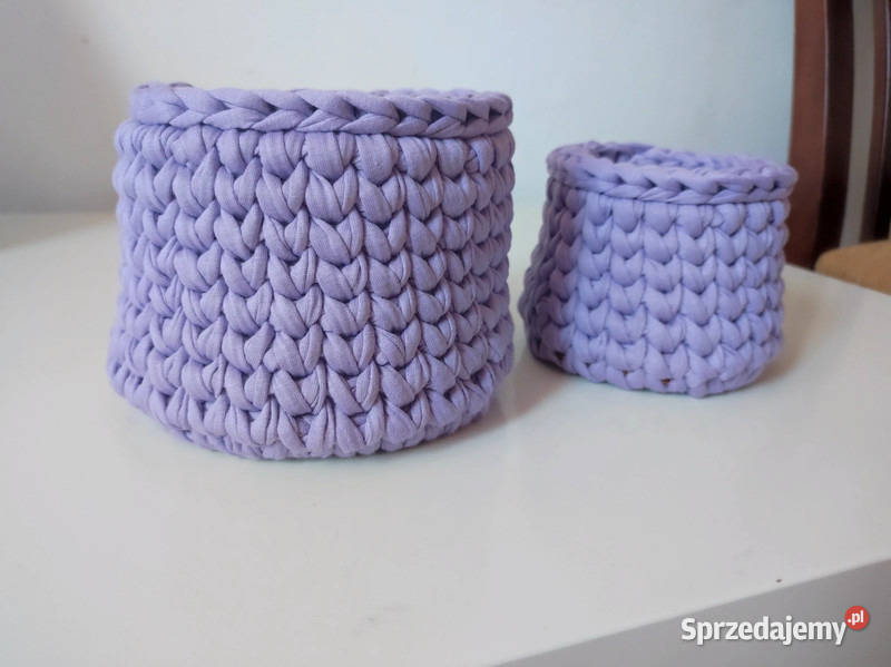 Koszyki na szydelku Moda i Styl pomorskie Gdańsk