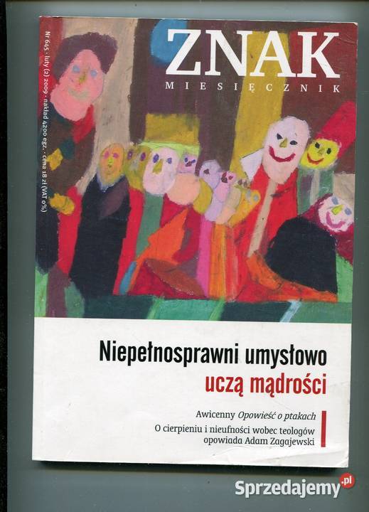 Znak Miesięcznik 2009 645 Szczecin sprzedam