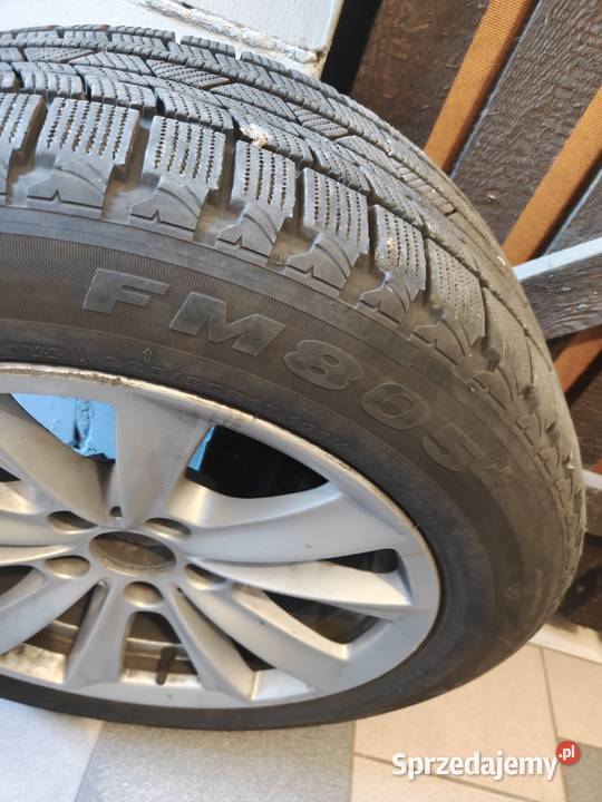 Alufelgi 17 do BMW F1011 z oponami zimowymi mazowieckie Warszawa sprzedam