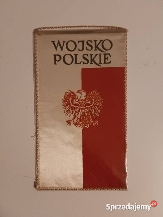 Proporczyk LWP Jednostka Obrony Wybrzeża Wystawa Kościan