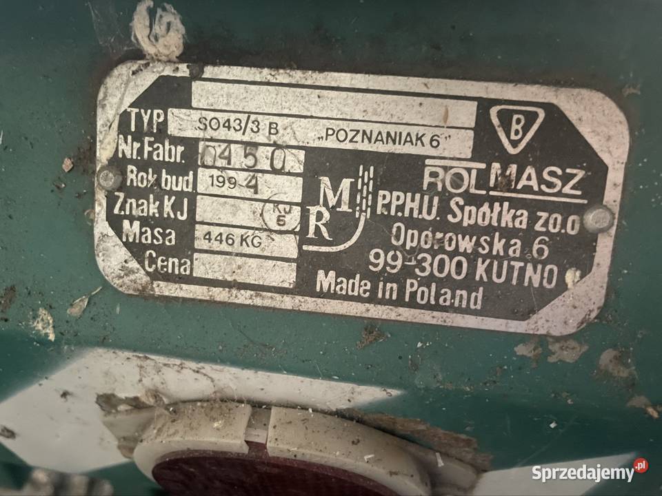 Siewnik poznaniak 27m ORGINAŁ