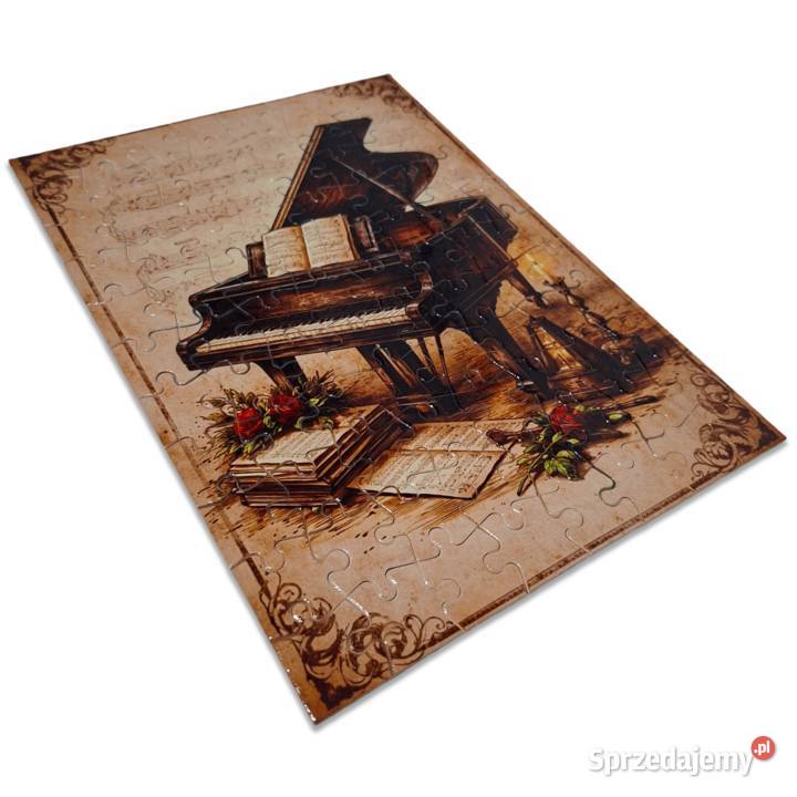 Puzzle Skrzypce Retro 88 el A4 27x195 Do Pozostałe podkarpackie Dębna