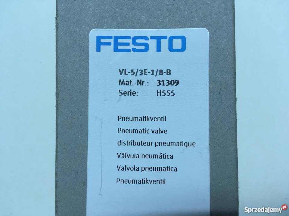 Elektrozawór FESTO VL53E18B 31309 FAKTURA VAT Brzoza
