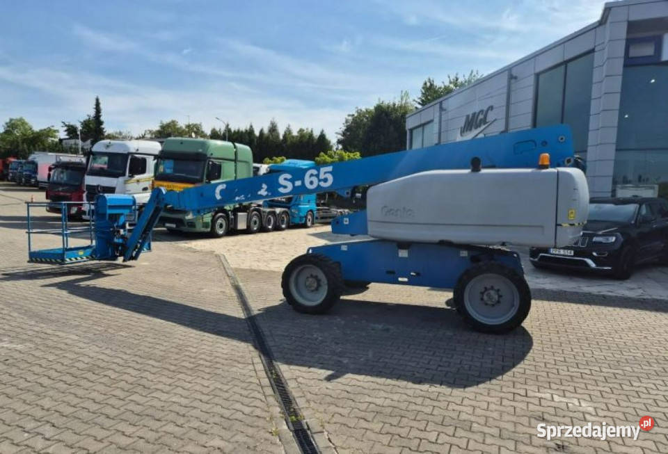 podnośnik koszowy Inna S65 Genie S65 4X4 AŻ 22m Łaziska Górne
