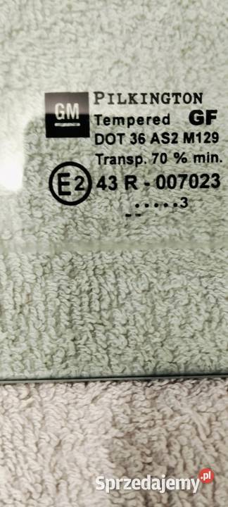 Szyba tylna stała prawa do Opel Signum Vectra C sprzedam