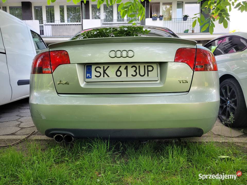 Sprzedam Audi A4 B7 silnik 20 TDI BPW sedan 2006 poduszka powietrzna Katowice