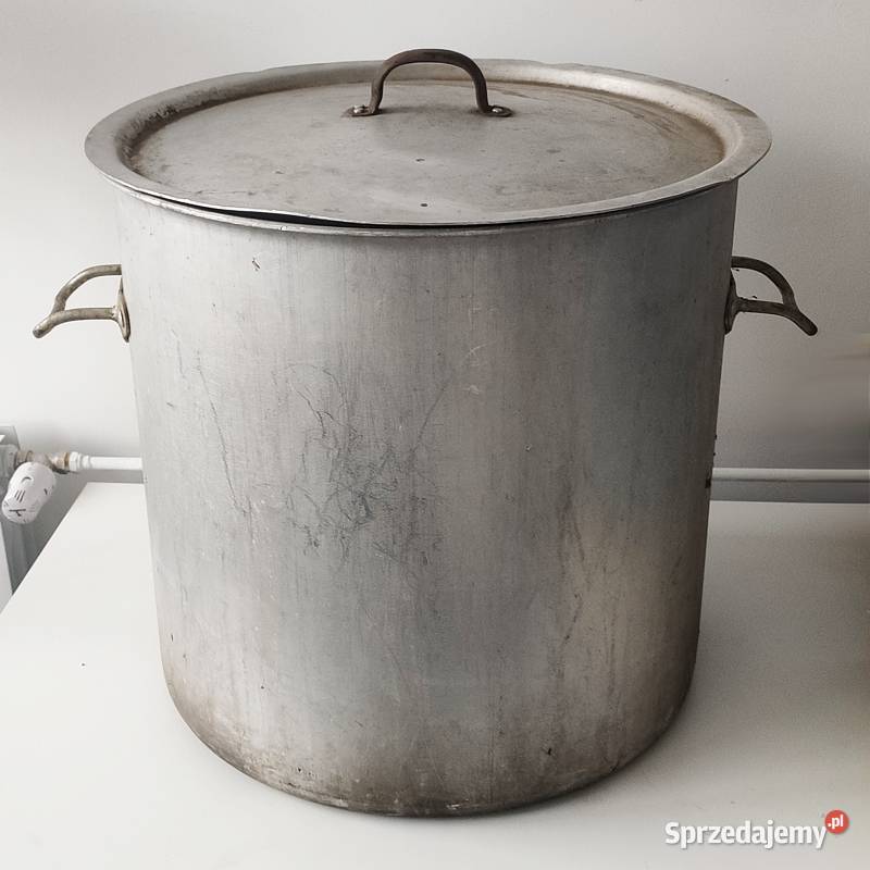 Garczek aluminiowy z pokrywką 100l Jasionów