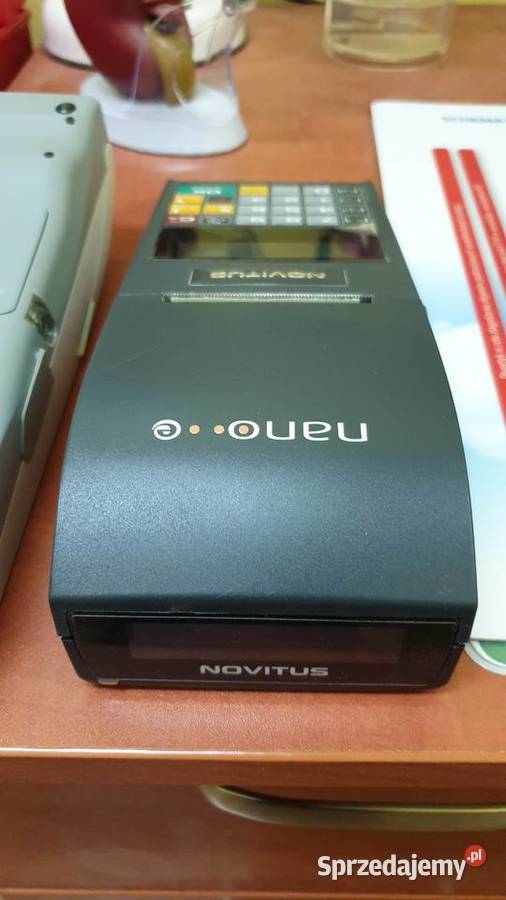 Kasa fiskalna NOVITUS Nano E czarna Łódź