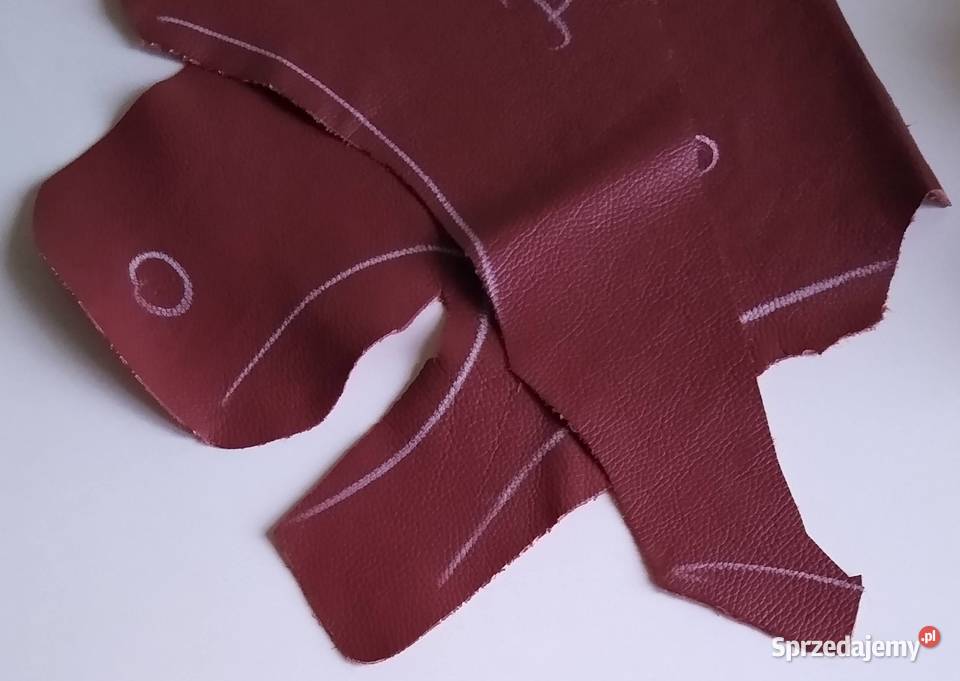 Skóra 235 g Licowa Włoska 2 Duże kawałki pomorskie Gdańsk sprzedam