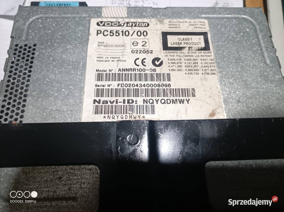 VDODAYTON PC 551000 NAWIGACJA CZYTNIK GPS opolskie Nysa