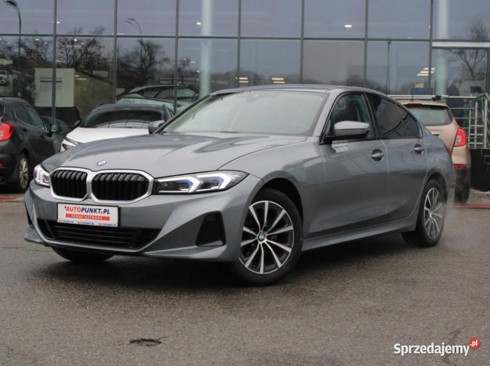 BMW SERIA 3 2023r LED asystenci HUD kamera NAVI Kraków sprzedam