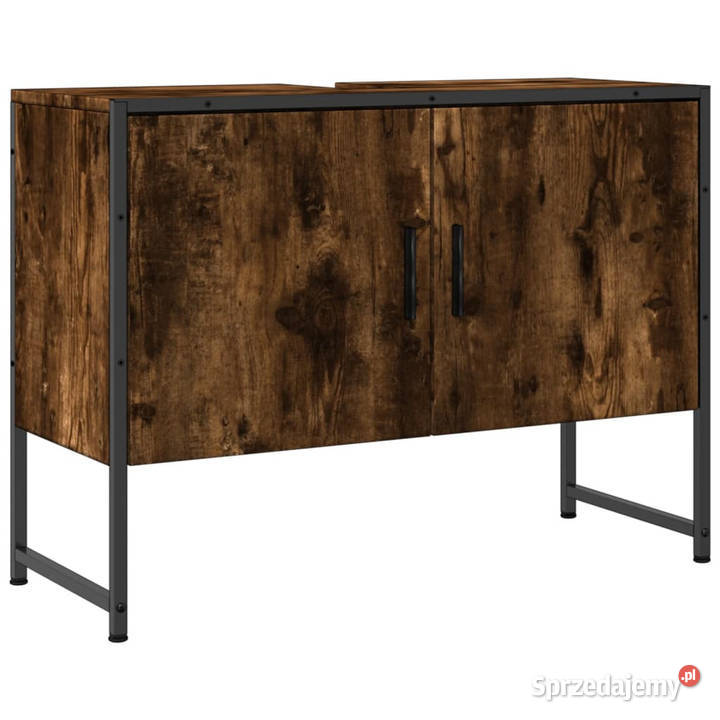 Szafka pod umywalkę przydymiony dąb 80x33x60 Warszawa