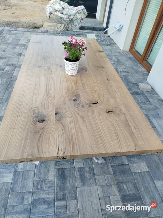 Stół dębowy 220cm Mirów Stary sprzedam