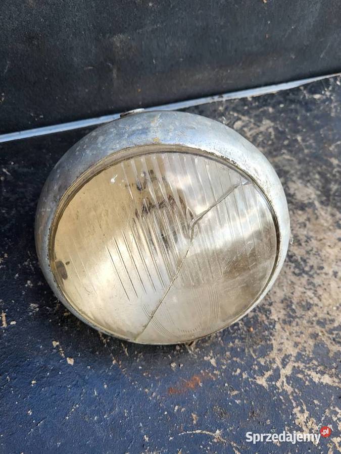 RIEMANN LAMPA PRZÓD SZKŁO 170mm DKW NSU ZUNDAPP Rybnik