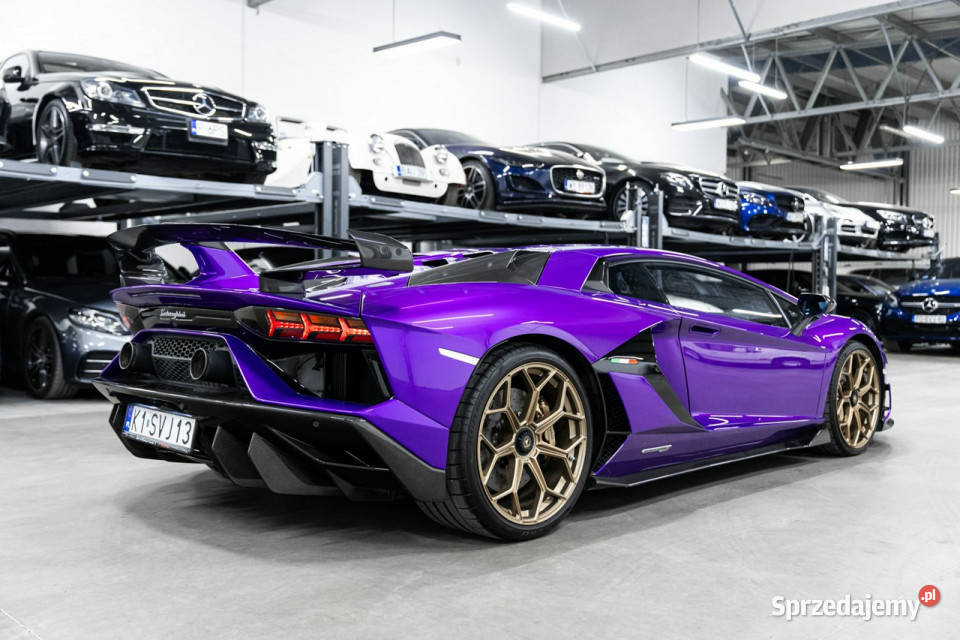 Lamborghini Aventador SVJ LP 770 65 V12 Viola