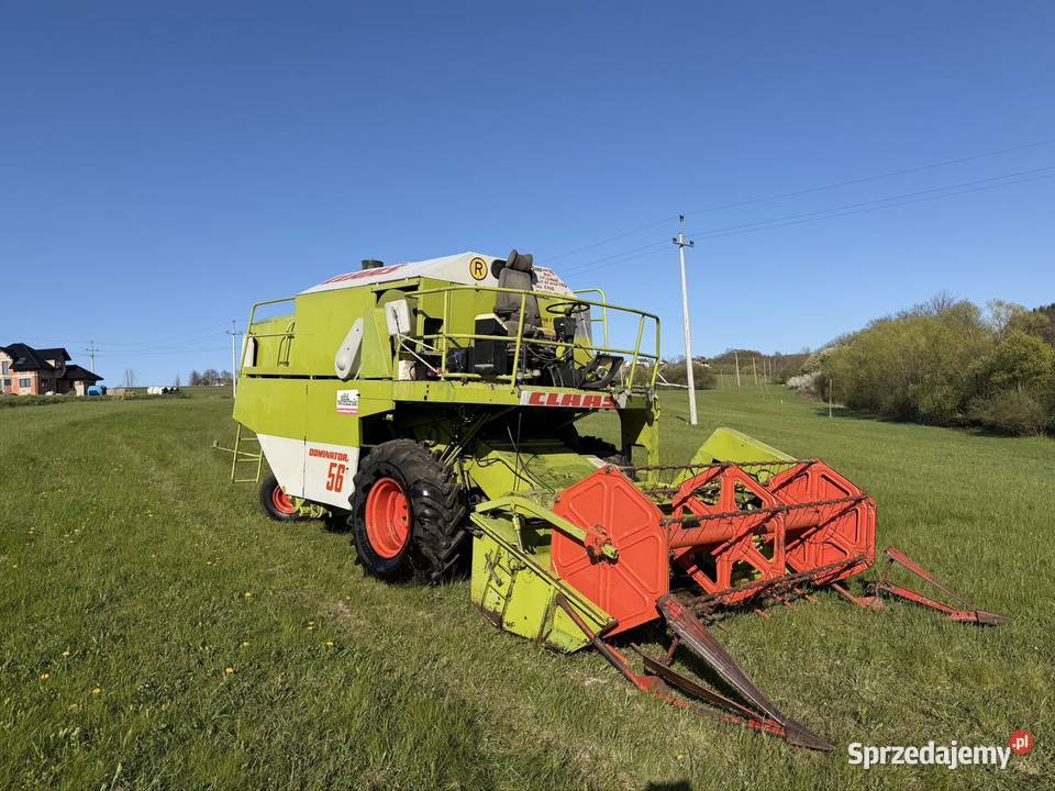 Kombajn class dominator 56 nieuszkodzony małopolskie Limanowa