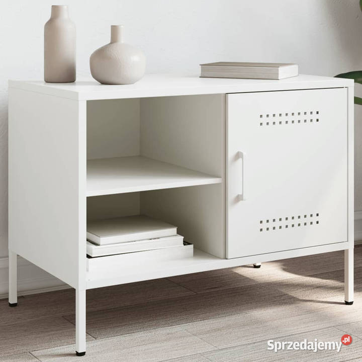 Szafka pod telewizor biała 68x39x505 stalowa mazowieckie Warszawa