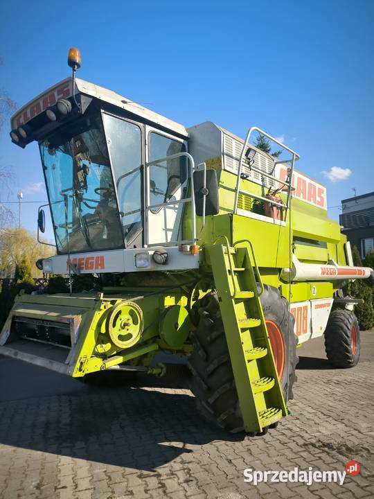 Kombajny zbożowy CLAAS MEGA 208 dominator Hydrostat Zbożowe wielkopolskie Pogorzela