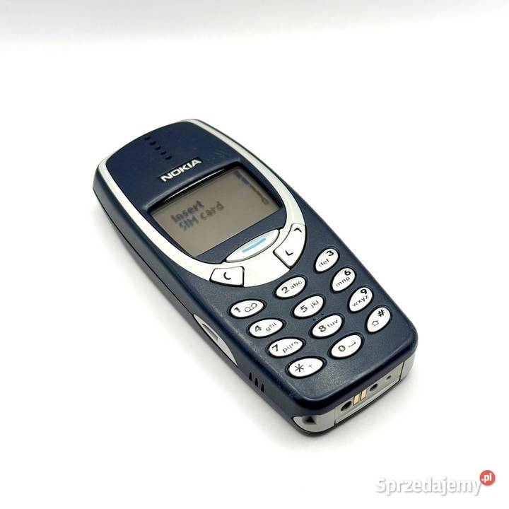 Telefon Nokia 3410 NHM2NX granatowy komplet Warszawa